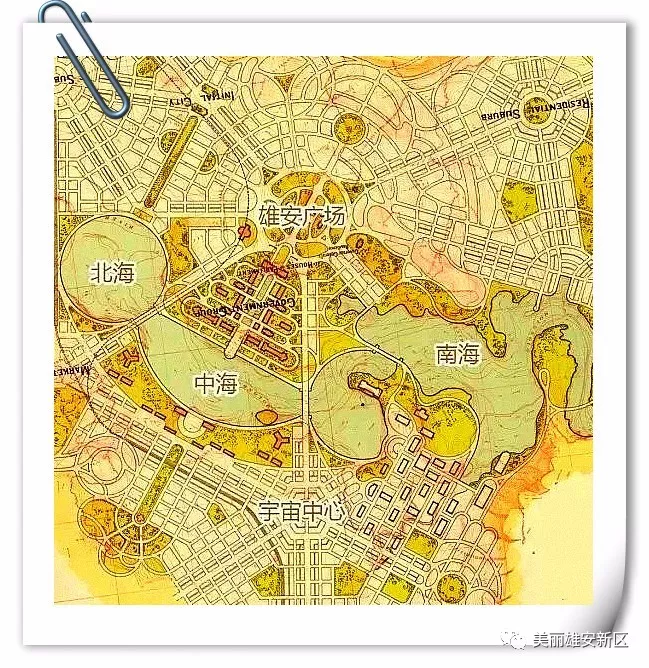 雄安新区地图,规划大气震撼!内附起步区,启动区示意图